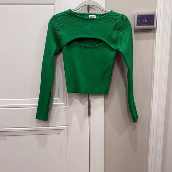 Women’s Princess Polly eliza‎ Green sweater top - Picture 8 of 8